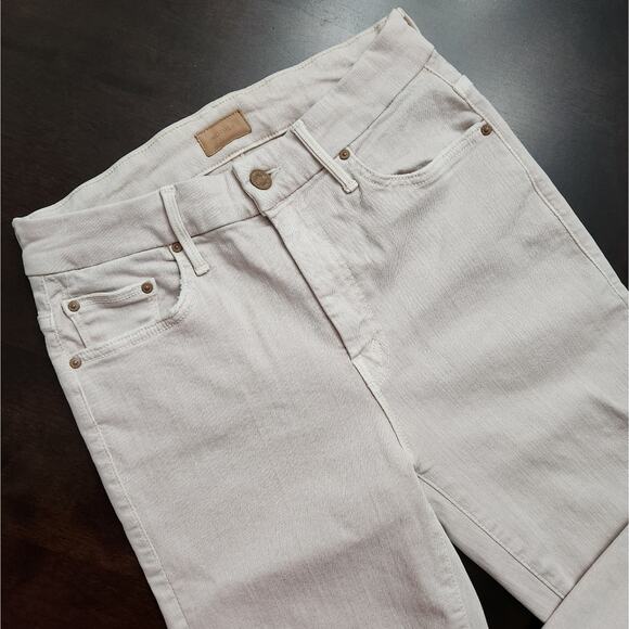 Mother High Waisted Looker Dagger Ankle Fray Pretty Just Strolled In The City - Picture 2 of 11